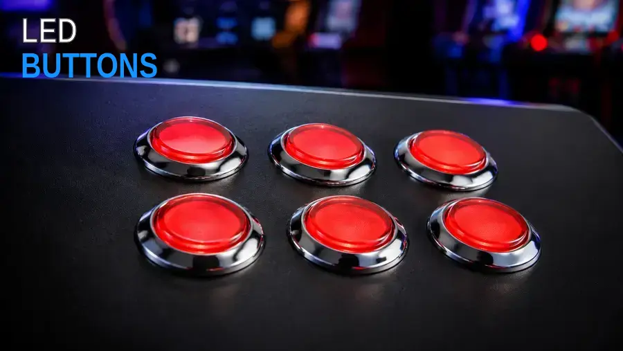 LED Buttons on a Phantom control panel