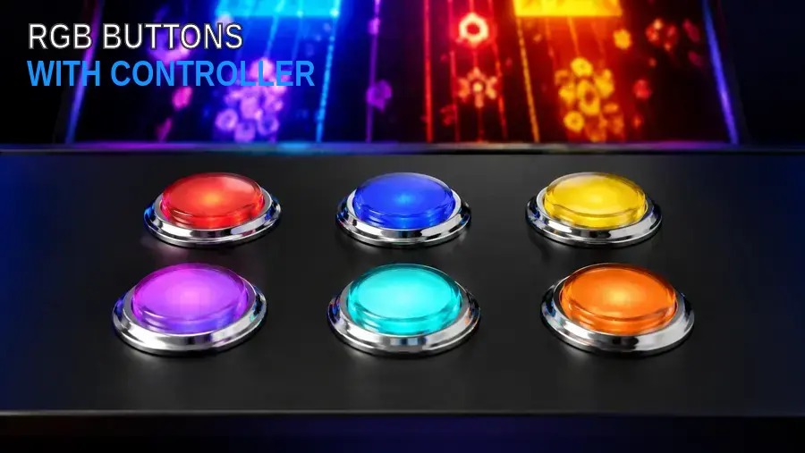 RGB Buttons with Controller on a Phantom control panel