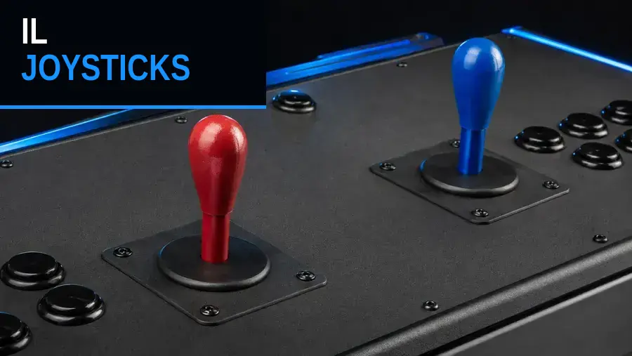 IL Joysticks on a Phantom control panel