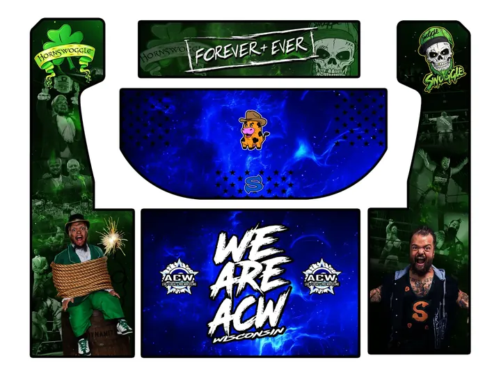 Flat artwork panels for Hornswoggle — Irish Legacy Arcade