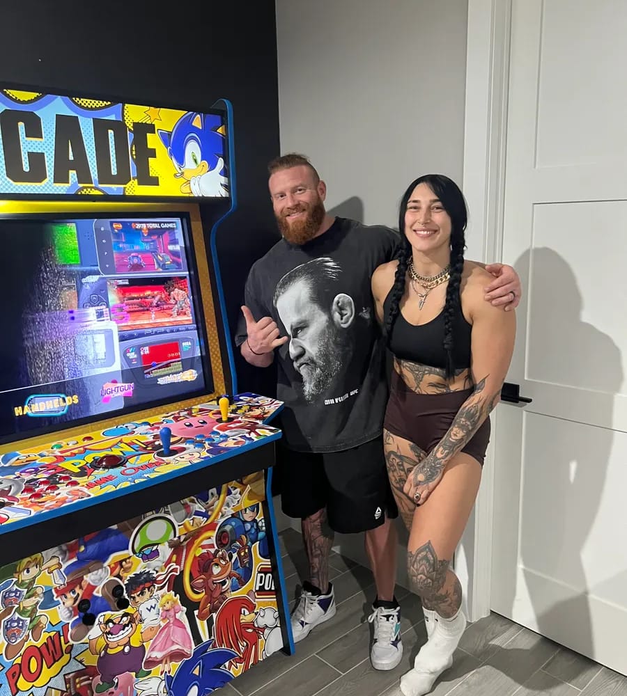 Rhea Ripley's Sticker Bomb