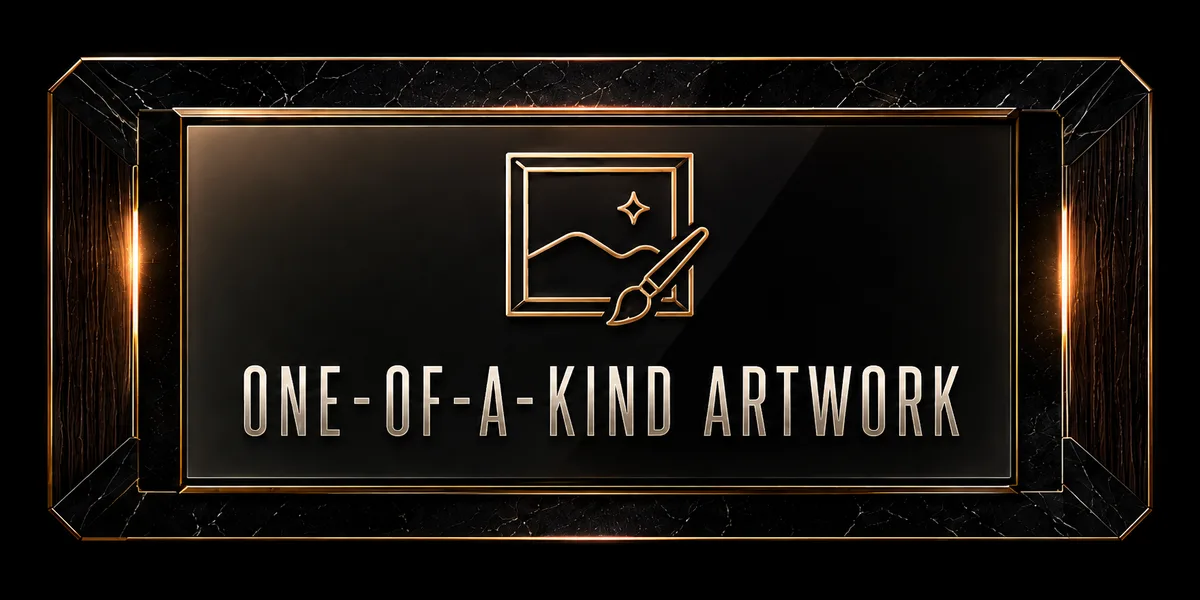 One-of-a-kind artwork