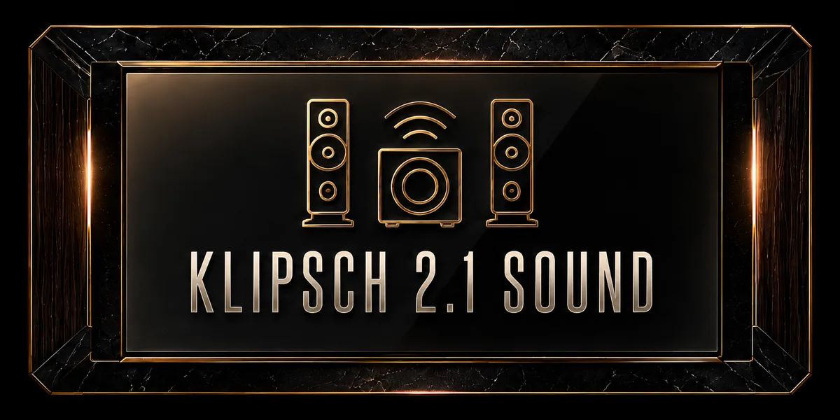 Klipsch 2.1 sound