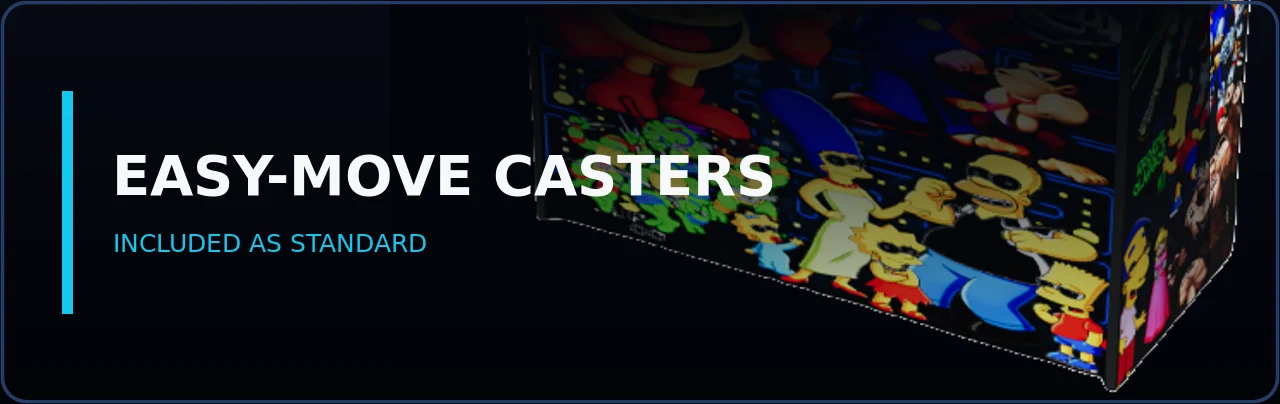 Easy-move casters