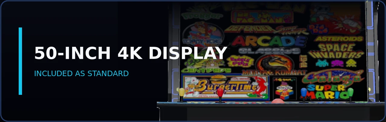 50-inch 4K display