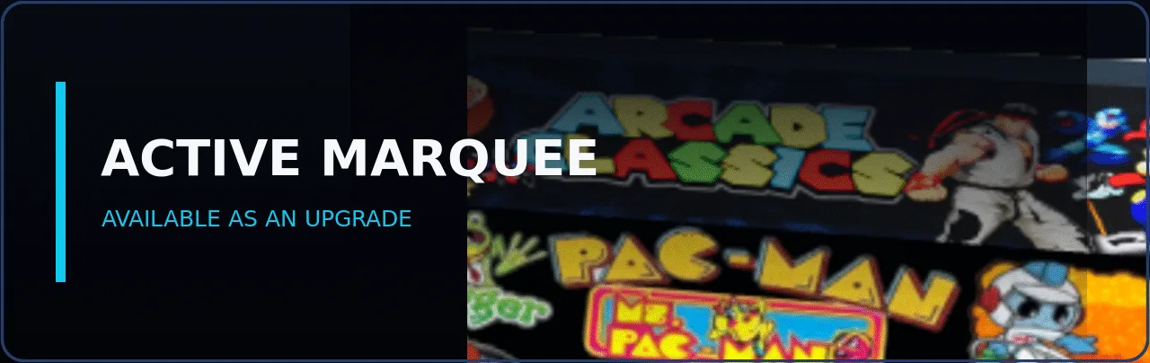 Active marquee upgrade for the 50-inch Level Up