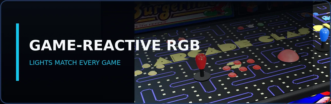 Game-reactive RGB buttons upgrade