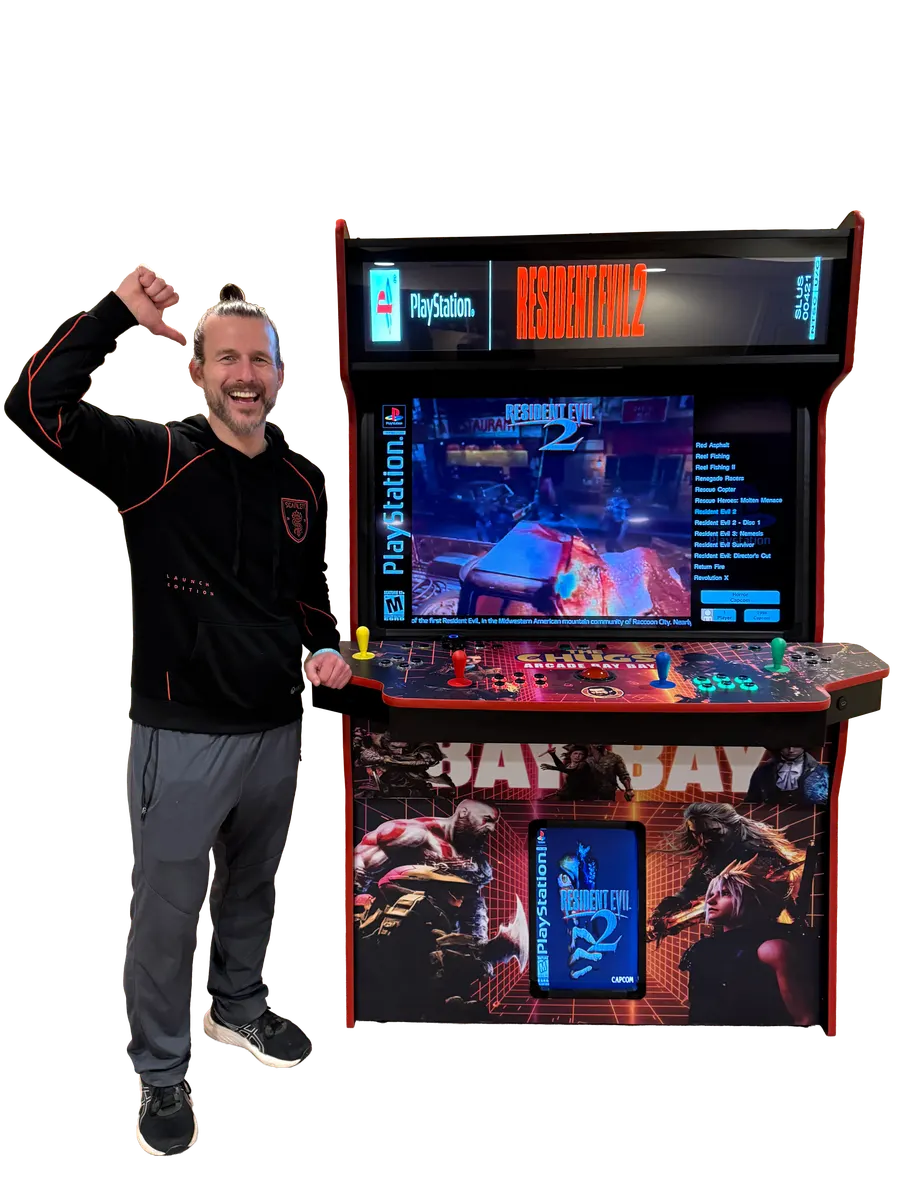 Adam Cole with Bay Bay Arcade