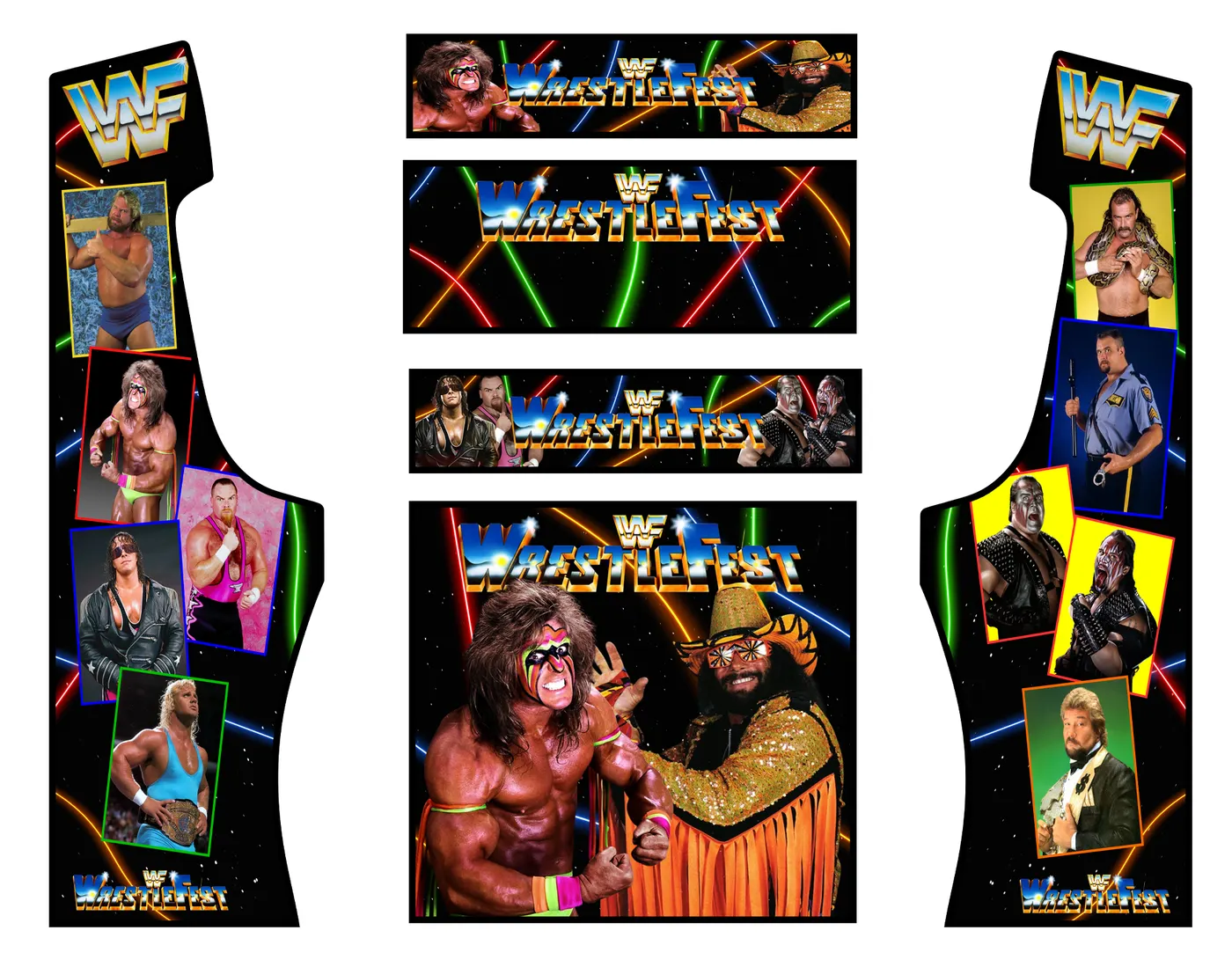 The custom wrap artwork for Celtic Arcade