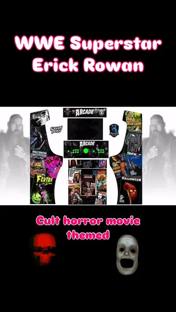 Cult-horror arcade — Erick Redbeard's custom Phantom arcade