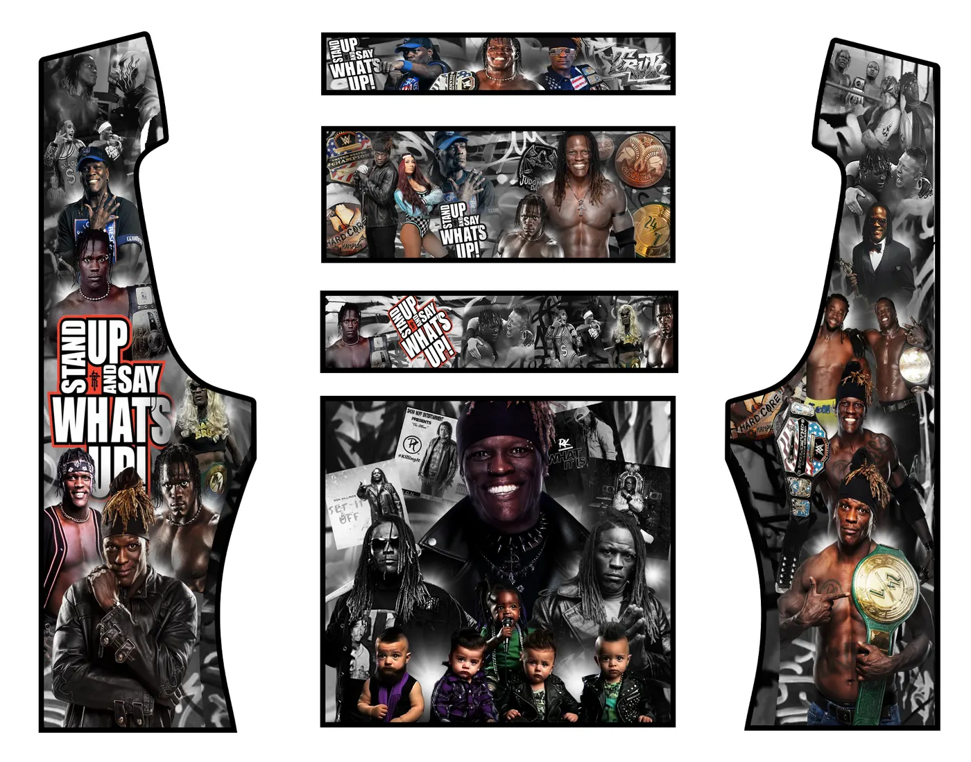 The custom wrap artwork for R-Cade