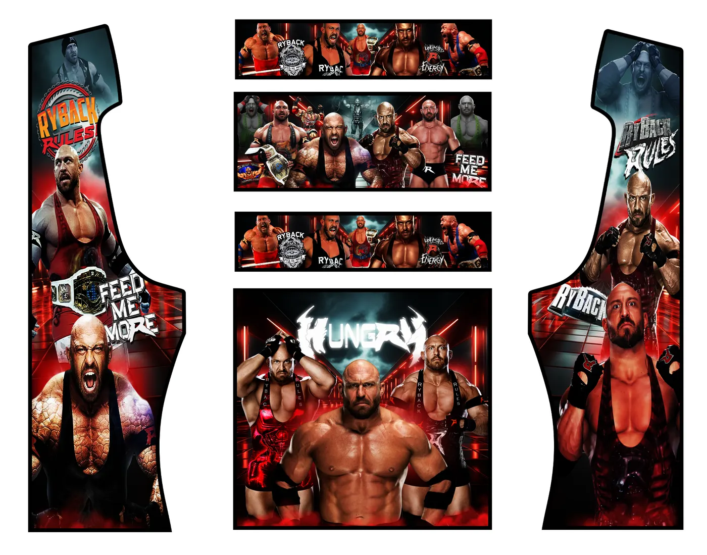 The custom wrap artwork for Ryback